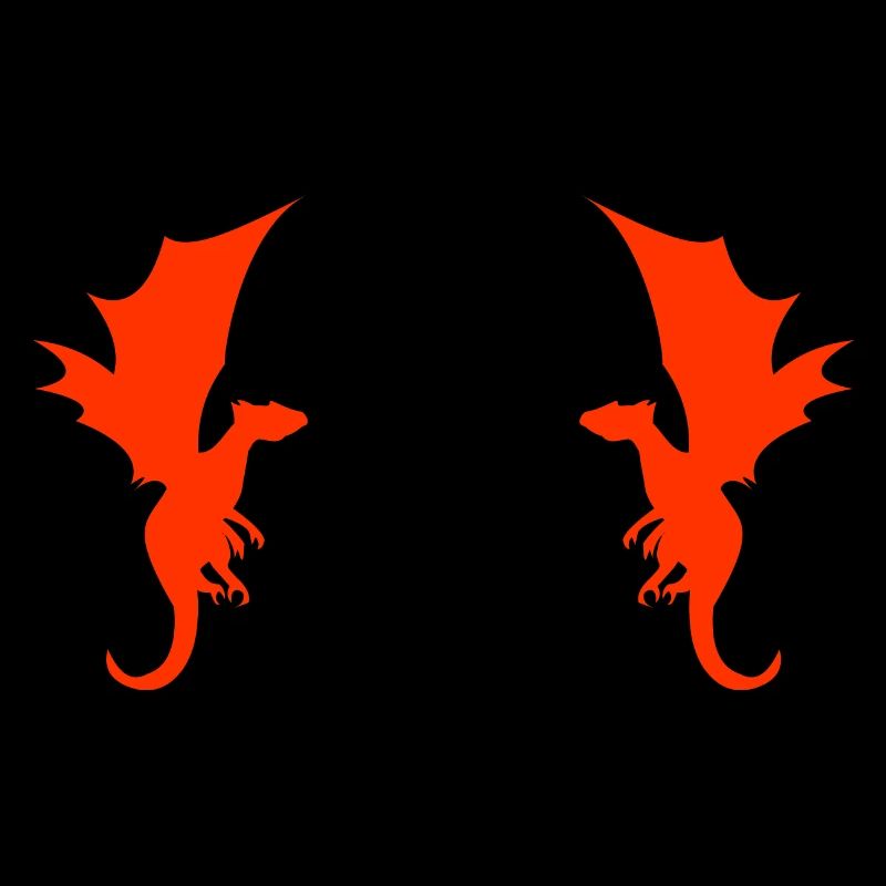 Drache Drachen Muster