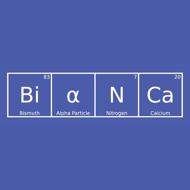 Bianca Name First Name Chemistry Periodic Table Elements