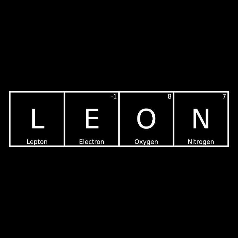 Leon Nom Prénom Chimie Tableau périodique Éléments