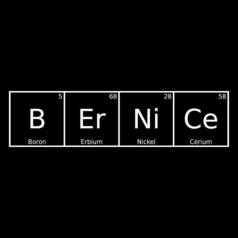 Bernice Name First Name Chemistry Periodic Table Element