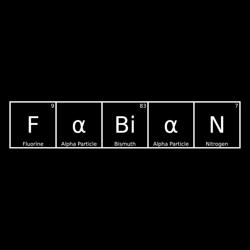 Fabian Name First Name Chemistry Periodic Table Elements