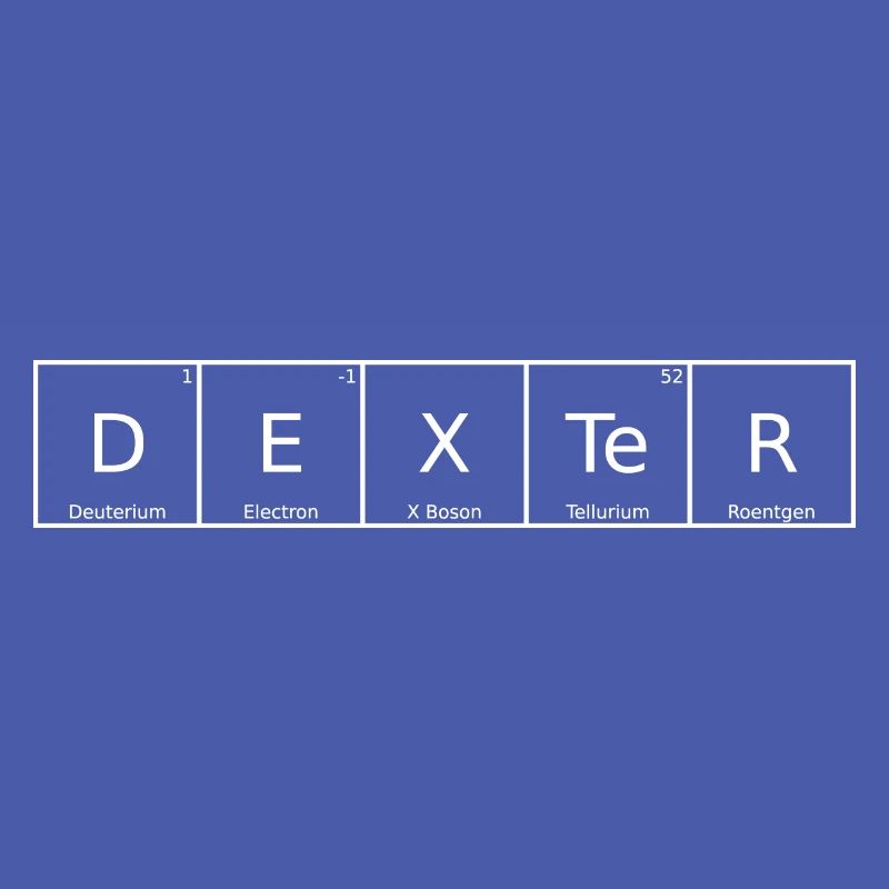 Dexter Name First Name Chemistry Periodic Table Elements