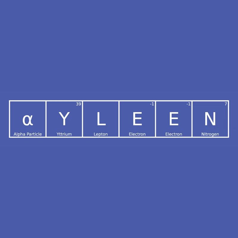Ayleen Name First Name Chemistry Periodic Table Elements