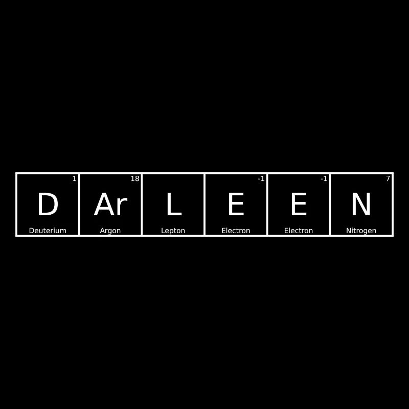 Darleen Surname First name Chemistry Periodic Table Element