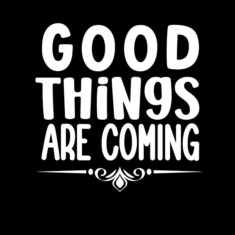De bonnes choses arrivent des citations positives