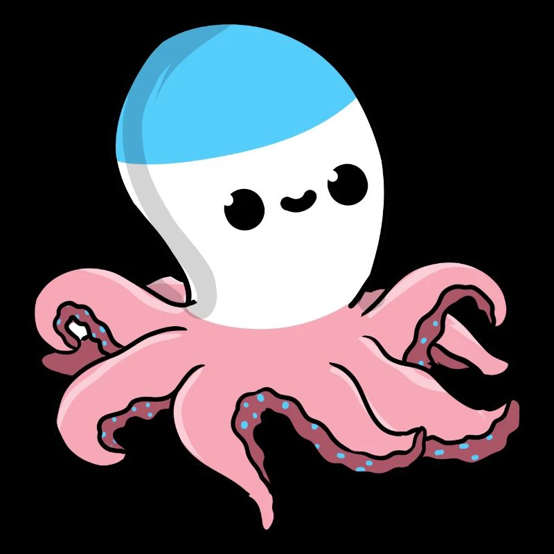 Trans Pride Oktopus
