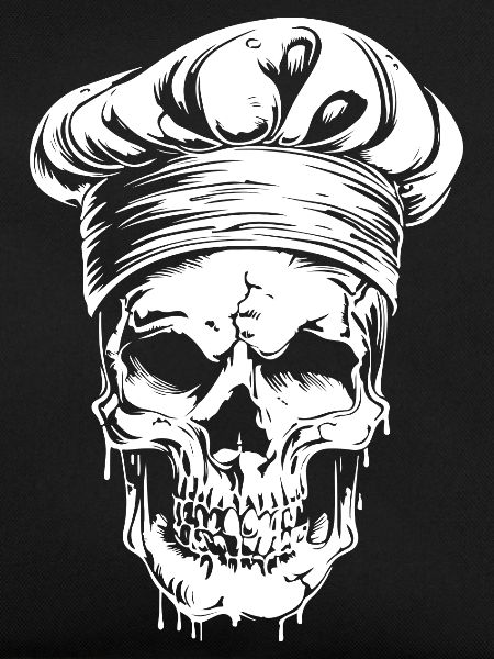 Koch Skull Chef