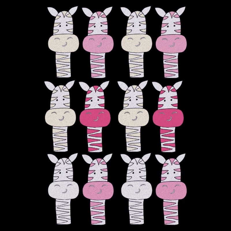 zebra muster pink
