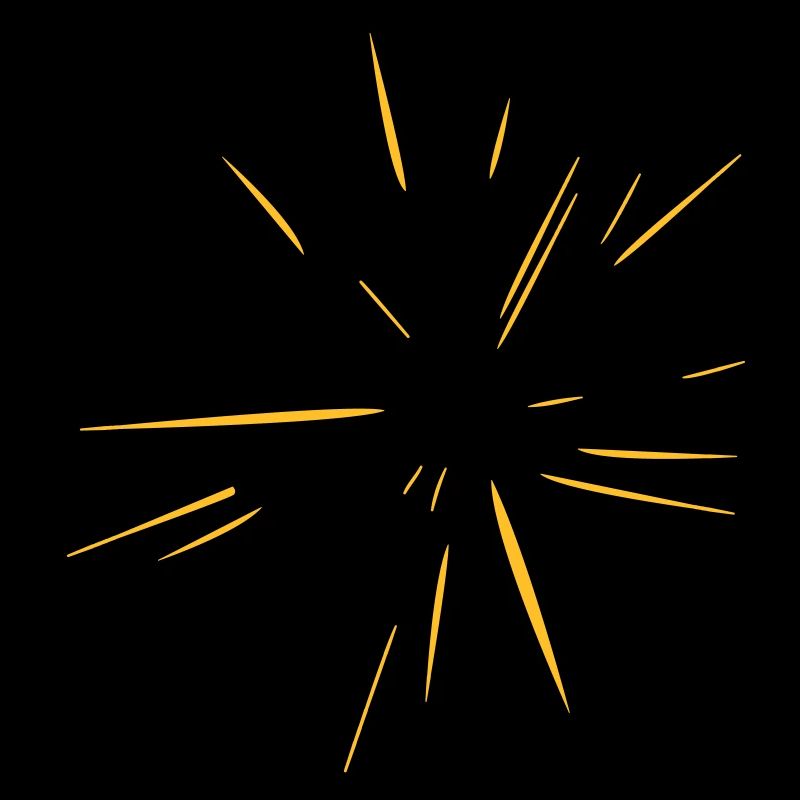 Explosion - Flash - Blitz - Vectorgraphic