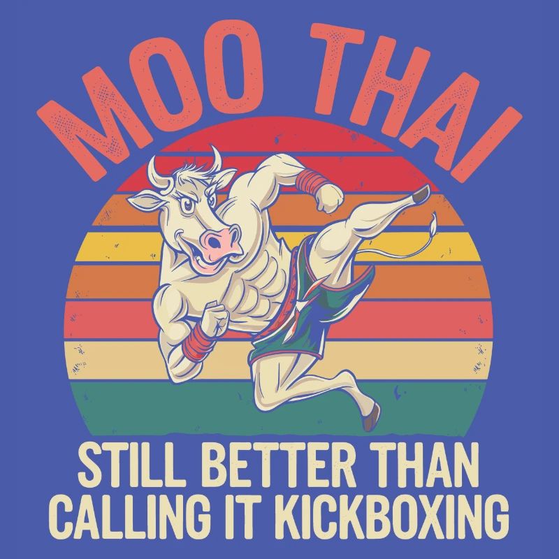 Conception créative de cadeaux Muay Thai