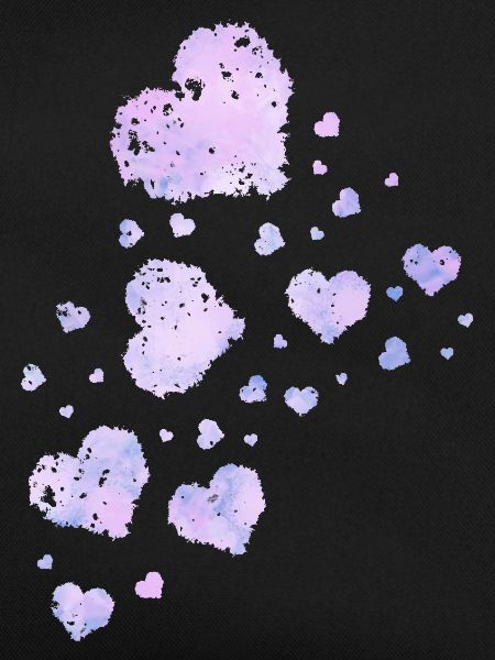paint hearts