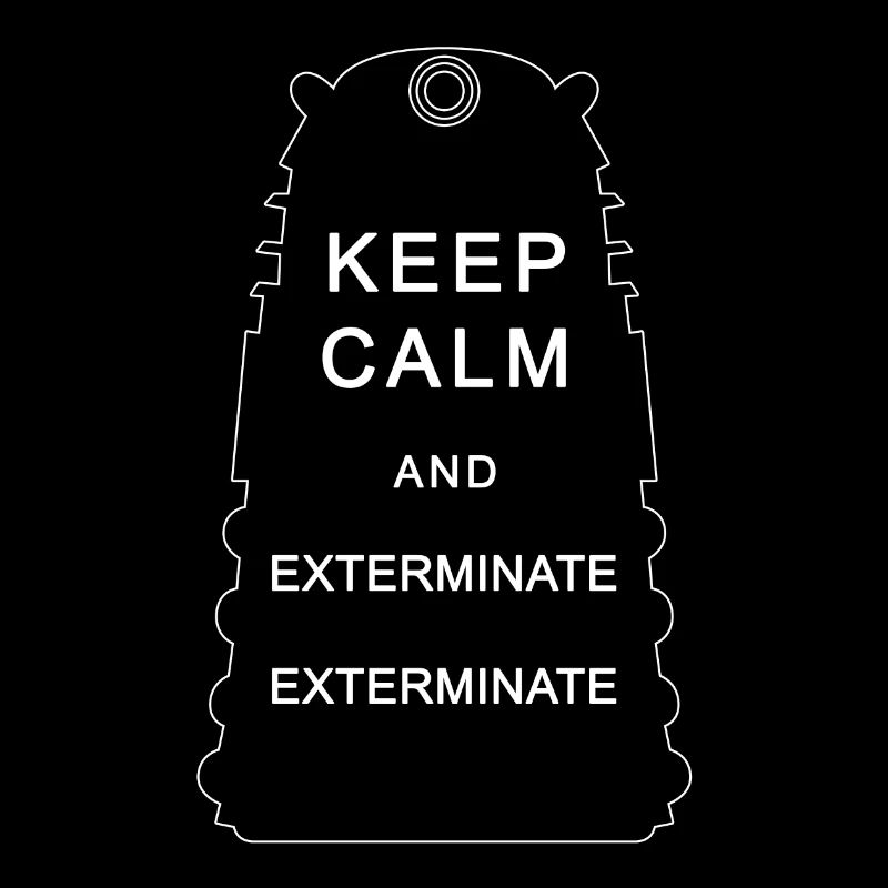 Exterminate blanc