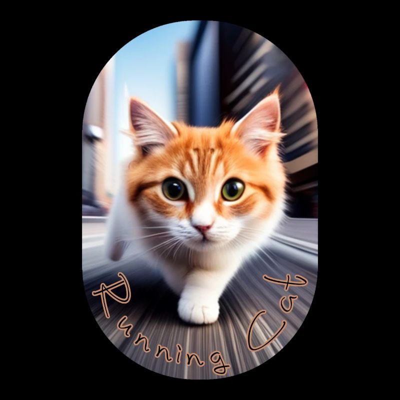 Schleichende katze