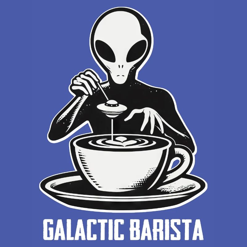 Coffee Drinker Galactic Coffee Master