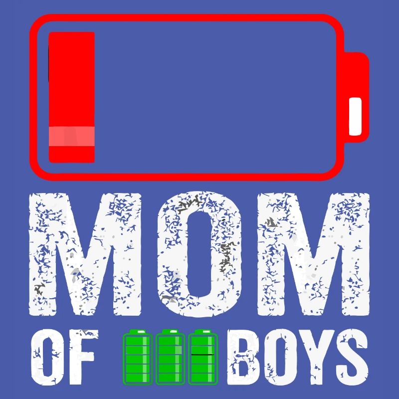 Mutter von 3 Jungen Geschenk vom Sohn Muttertag Geburtstag