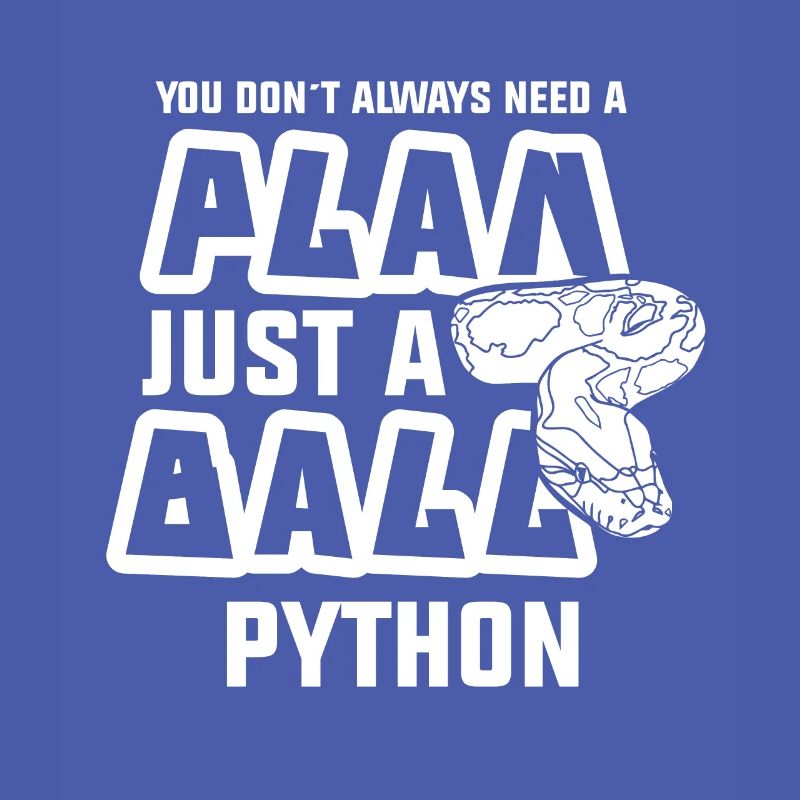 need a plan just a ball python