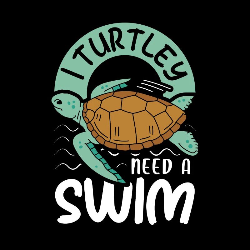 I turtley need a swim