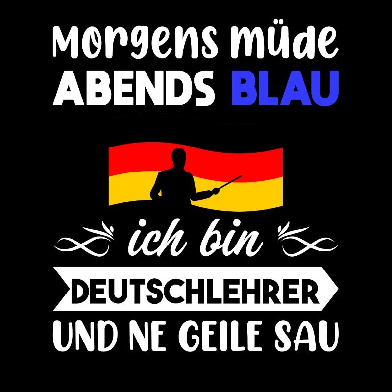 Morgens Müde Abends Blau Deutschlehrer