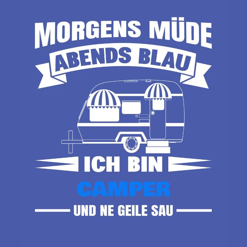 Morgens Müde Abends Blau Camper