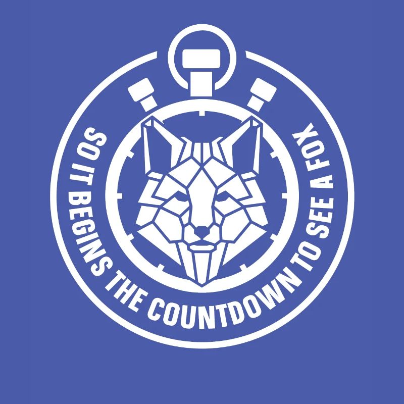 So it begins the countdown to see a fox