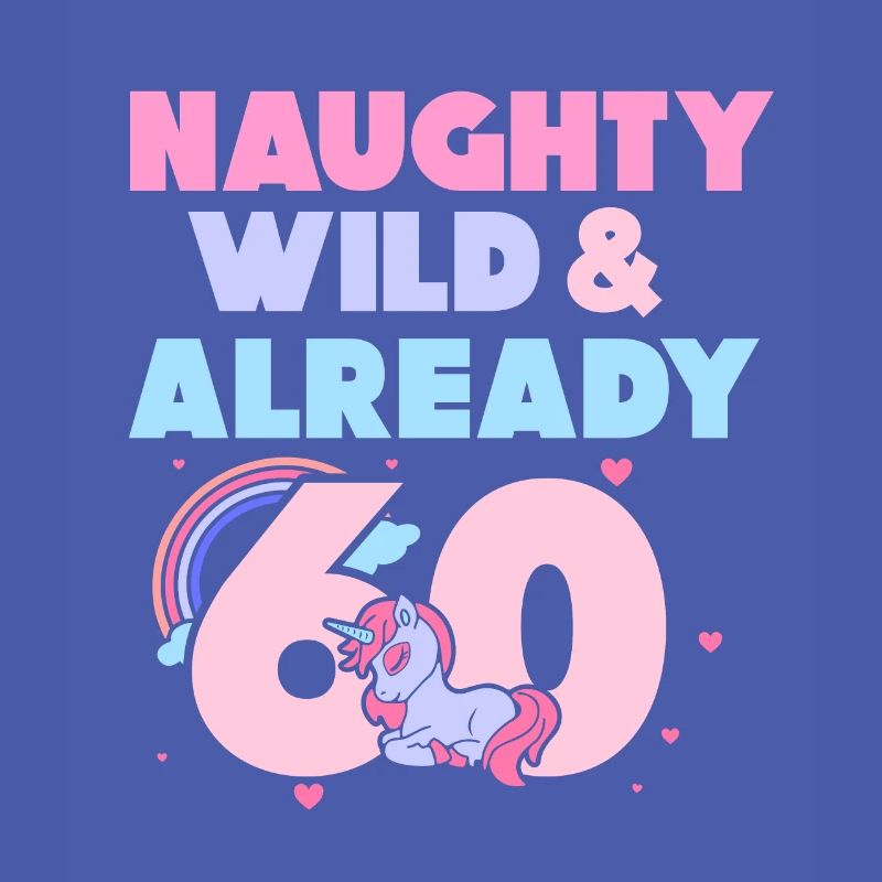 Geschenk 60 Jahre Geburtstag Mann Einhorn