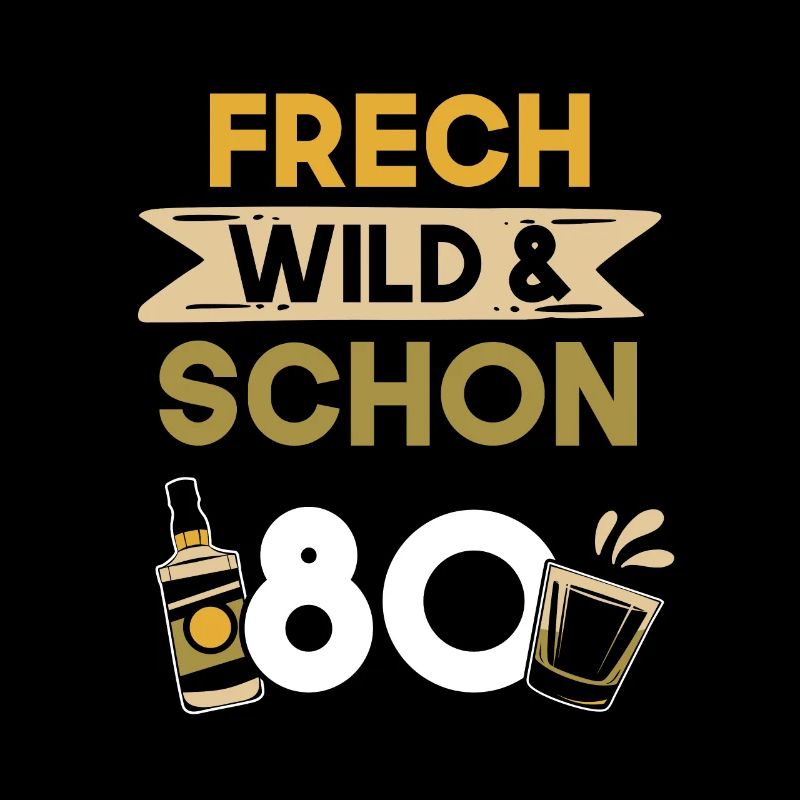 Geschenk 80 Jahre Geburtstag Whiskey