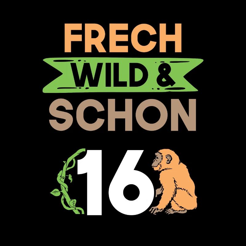 16 Jahre Geburtstag Affe