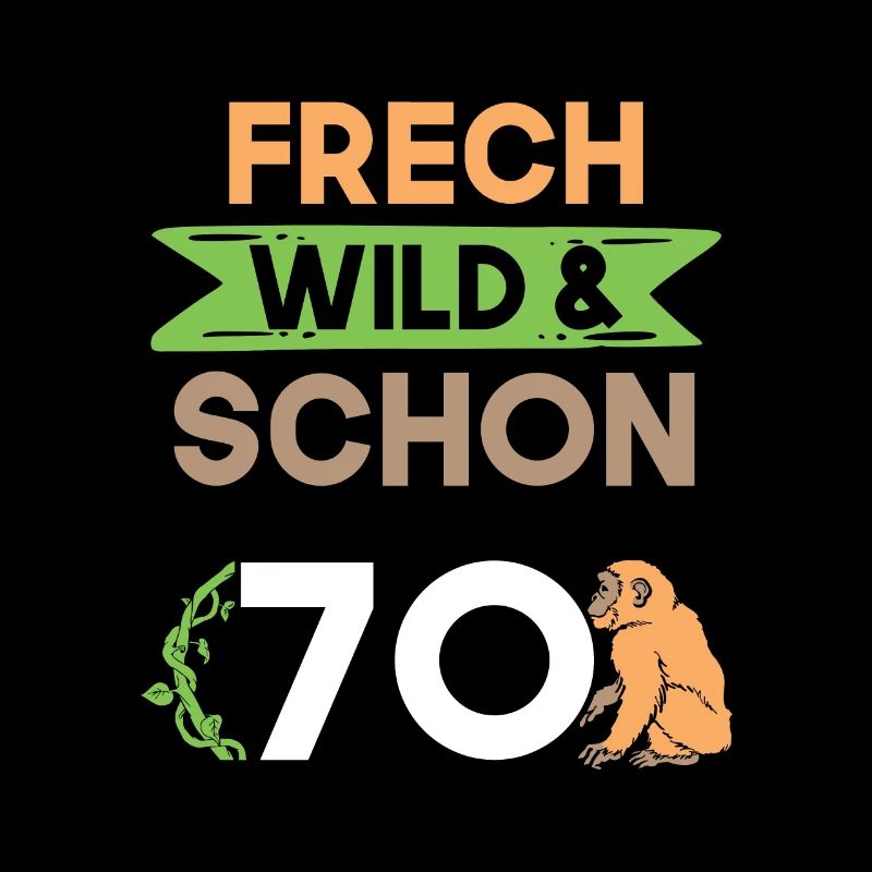 Geschenk 70 Jahre Geburtstag Affe