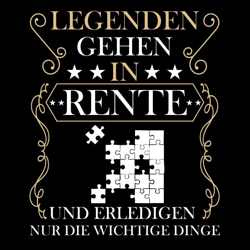Rentner Rente Rentenbeginn Puzzeln