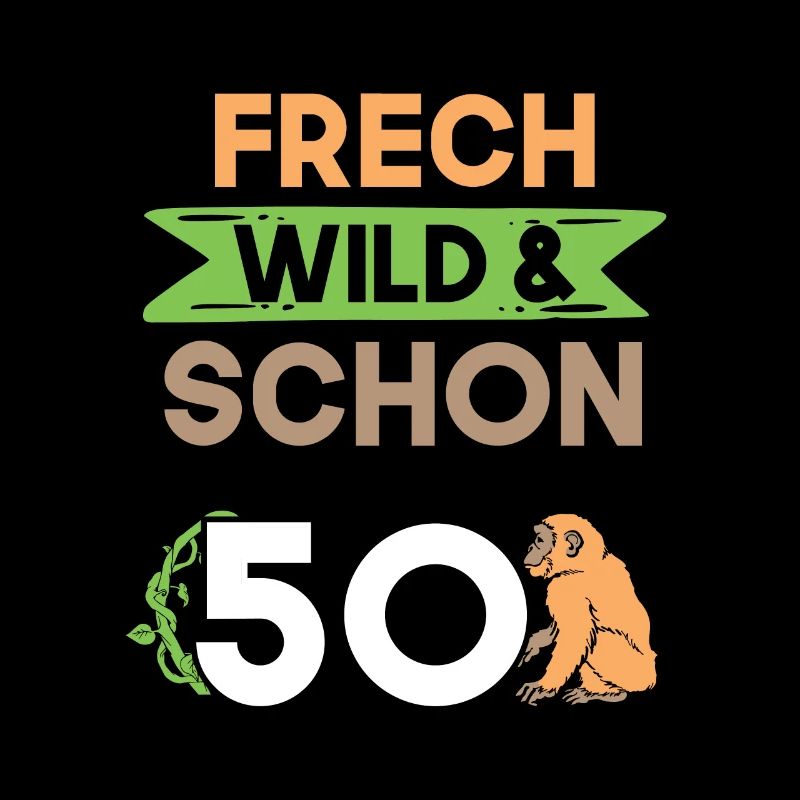 Geschenk 50 Jahre Geburtstag Affe