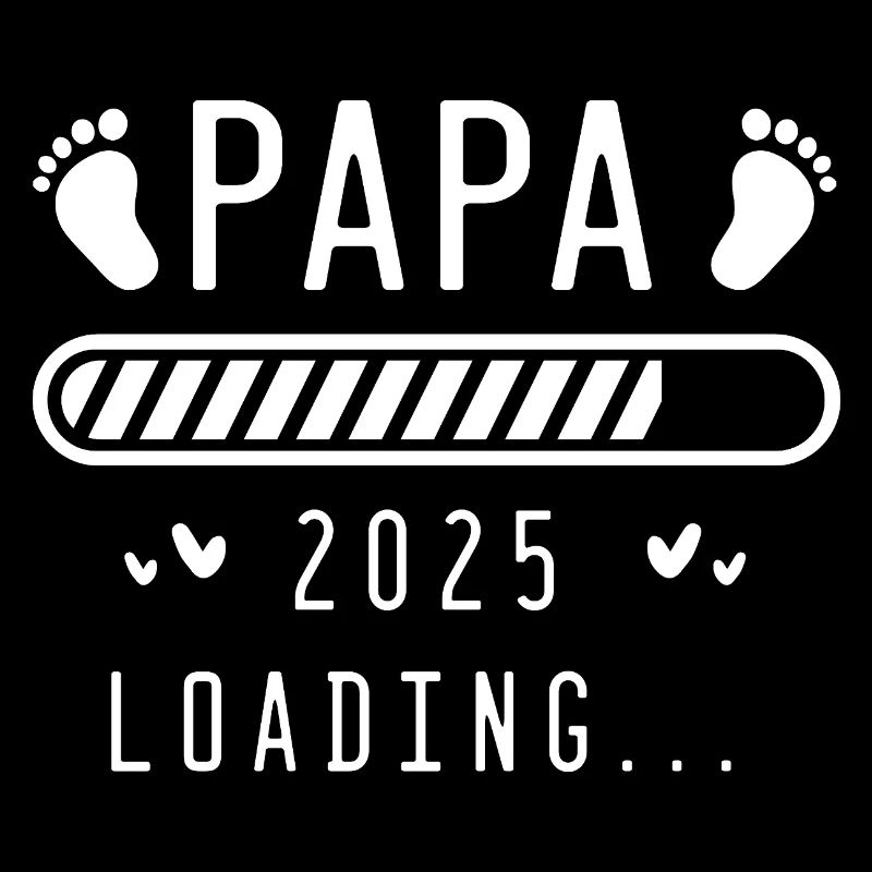 Papa 2025 werdener Vater Vati Geschenk