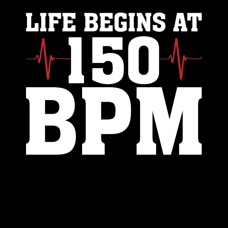 BPM Hardstyle Rave Techno Spruch Geschenk