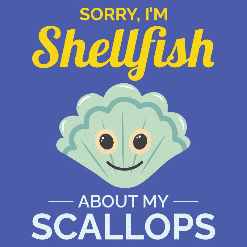 Scallop Seashells Collector Beachcomber Shellfish