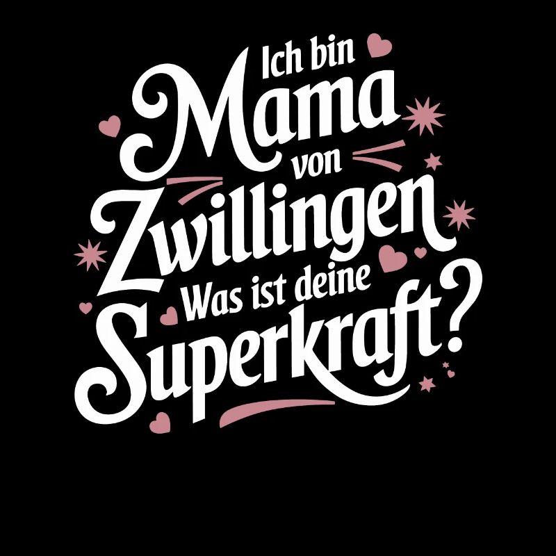 Zwillingsmama Zwillings Mutter, Mama von Zwillinge