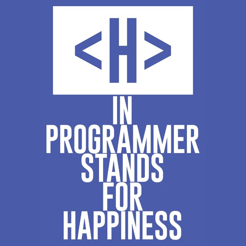H In Programmer représente le bonheur 2