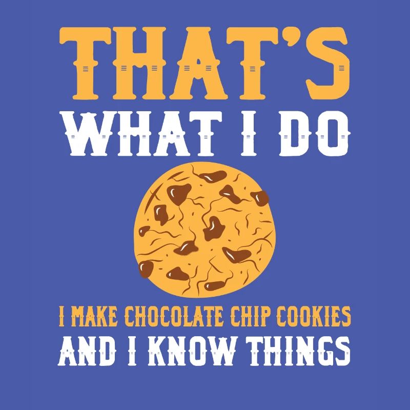 Cuisson de biscuits aux pépites de chocolat