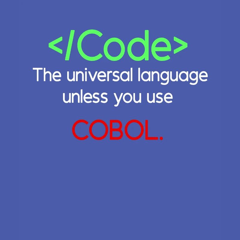 Funny Cobol Code Design