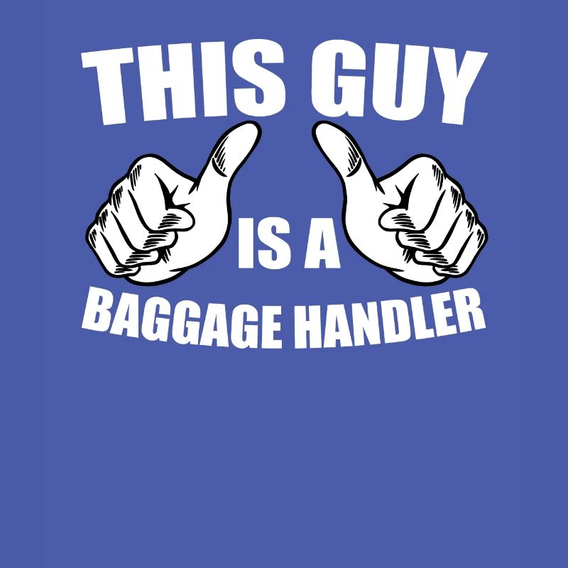Funny baggage handler costume
