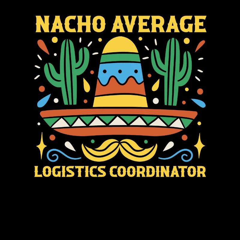 Nacho Average Logistics Coordinator Cinco De Mayo