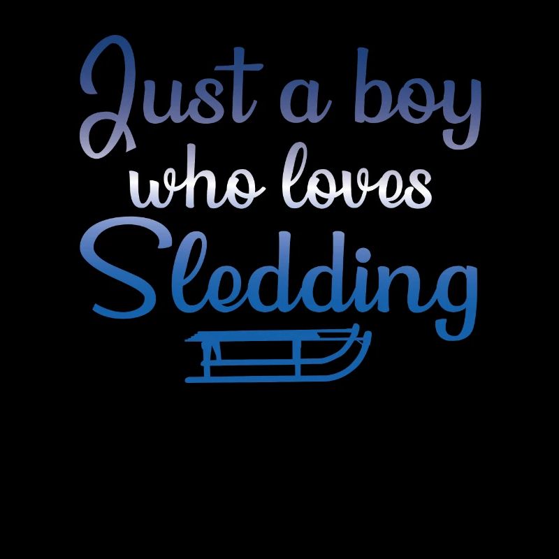 Conception de Sledding Boys