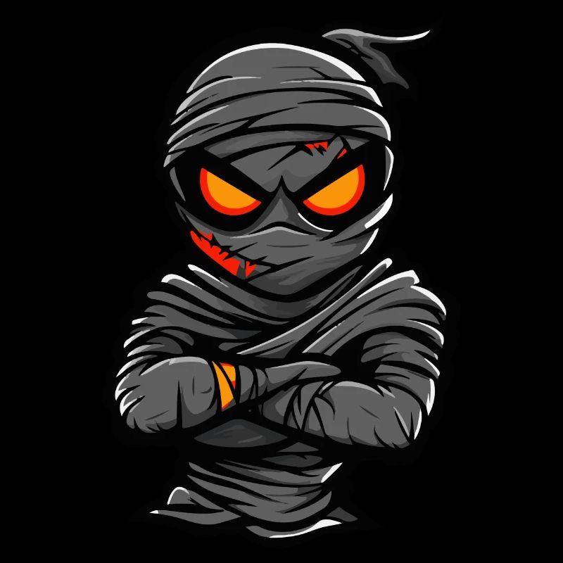 Mumie Comic Halloween