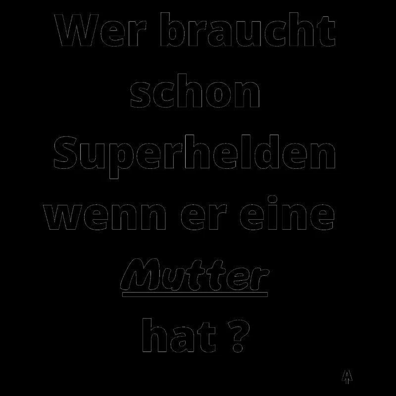 Superheld Mutter