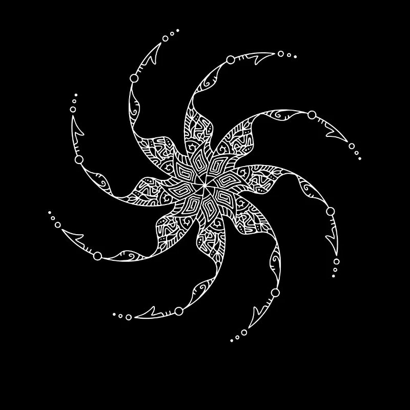 Rotating Mandala
