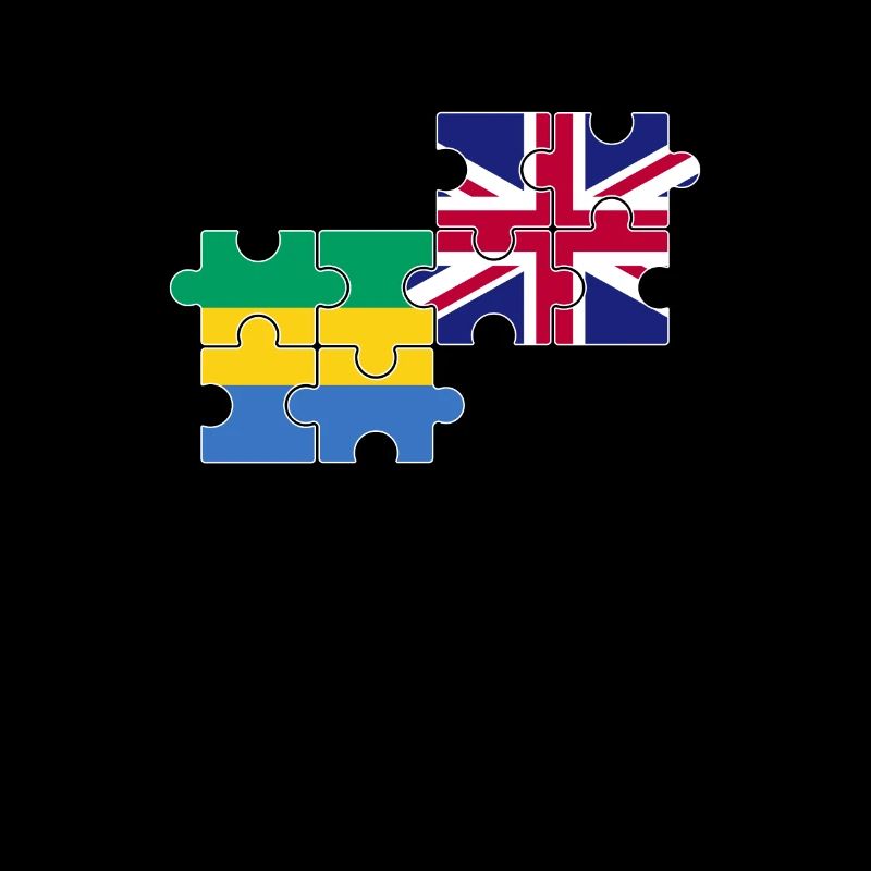 Gabon Drapeau du Royaume-Uni Gabonais britannique