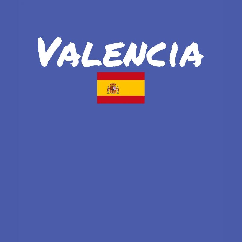 Valence Espagne Drapeau espagnol Espagnols