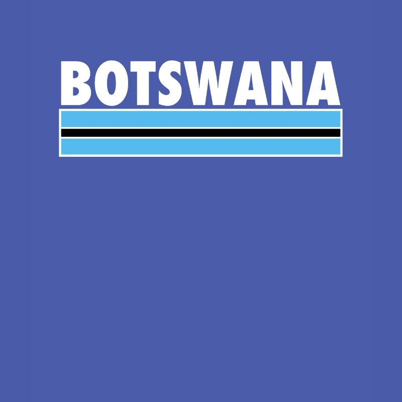 Botswana Botswana Drapeau Botswana