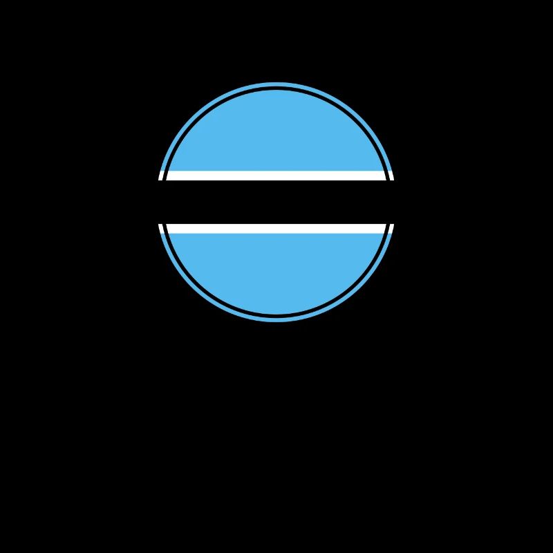 Botsuana Botsuanische Flagge Botsuaner