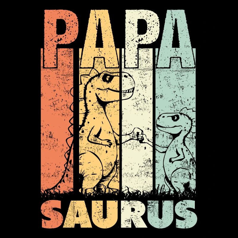 Papasaurus Rex Babysaurus Vatertag Papa geworden