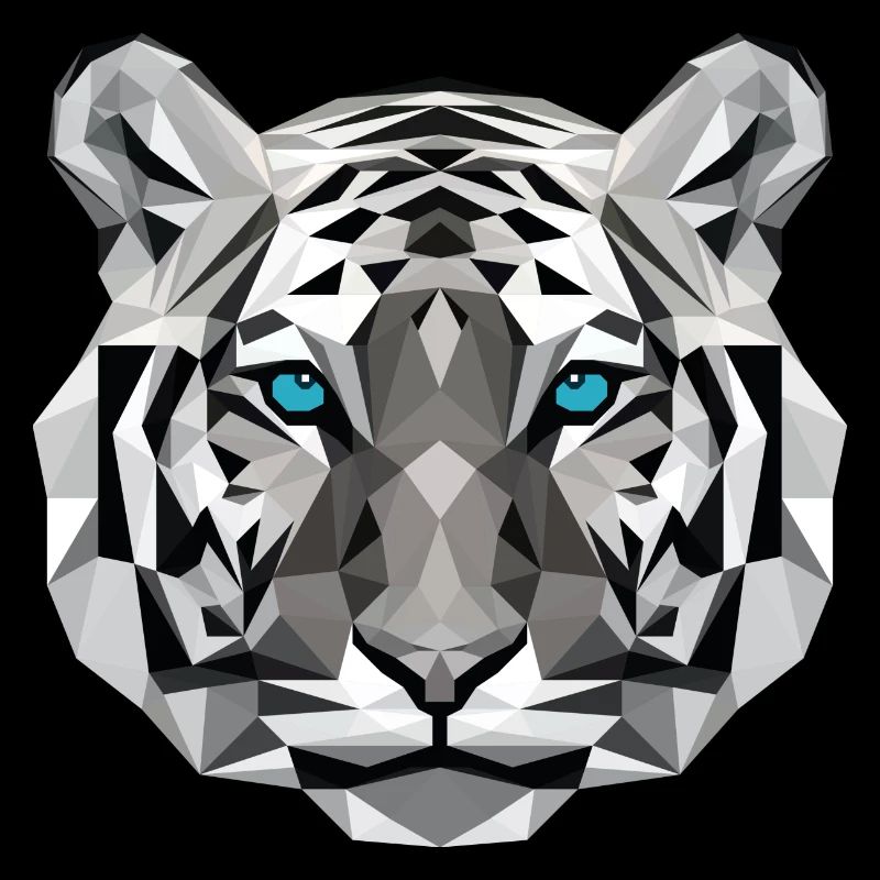 Tiger Polygone