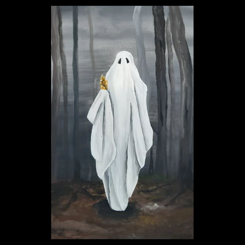 Gespenst mit Blümchen